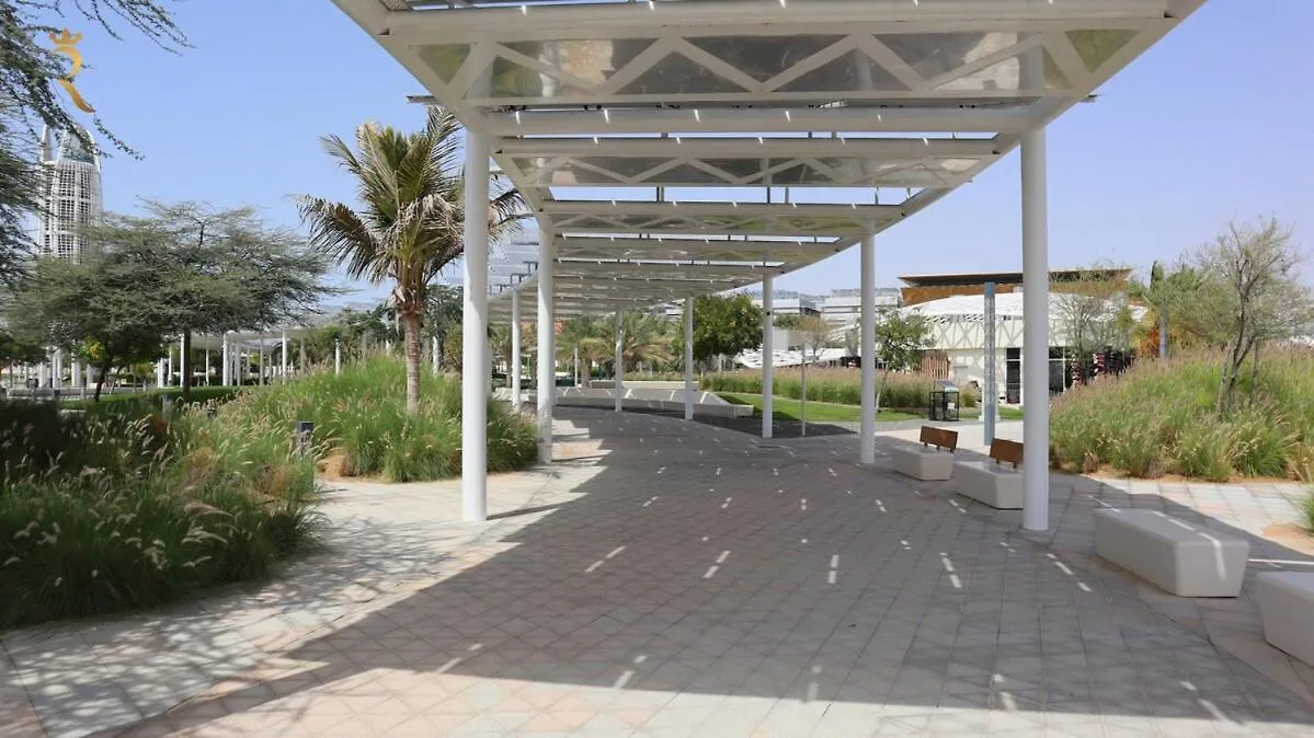 Masdar City Oasis Cozy 1Br With Pool And Near Airport Abu Dhabi Lejlighed